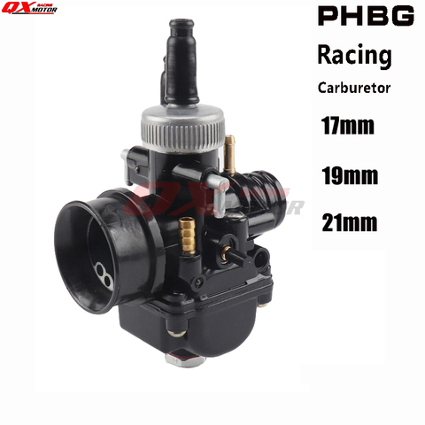New Motorcycle 17 19 21mm Racing Carburetor For  PHBG DS Carburetor Fit 50cc-100cc 2 stroke Scooter Moped free shipping ► Photo 1/1