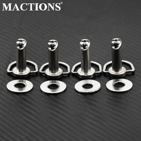Motorcycle Fastener Hard Saddlebag Mounting Pin Stud Bolt For harley touring softail Road King Glide Heritage FLH FXST FLSTF ► Photo 1/6