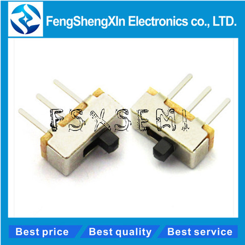 20pcs/lot SS12D00 SS12D00G3 SS12D00G4 SS12D00G5 Interruptor on-off mini Slide Switch 1P2T Long handle: 3mm 4mm 5mm toggle switch ► Photo 1/1