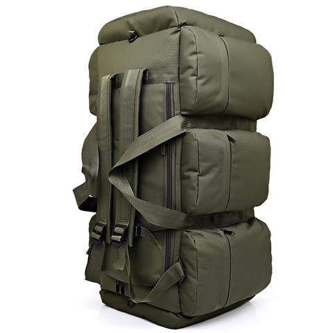 90L Large Capacity Men's Military Tactics Backpack Multifunction Waterproof Oxford Hike Camp Backpacks Wear-resisting Travel Bag ► Photo 1/6