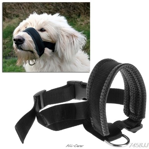 Pet Dog Padded Head Collar Gentle Halter Leash Leader Stop Pulling Training Tool DropShip ► Photo 1/6
