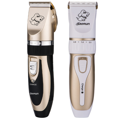 Professional Pet Cat Dog Hair Trimmer Rechargeable Animal Grooming Clippers Shaver Electric Scissors Dogs Hair Cutting Machine ► Photo 1/6