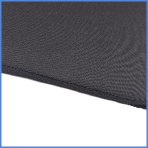 Thickened Speaker Grill Cloth Auido Stereo Dustcloth Filter Fabric Mesh Speaker Grille Mesh Cloth 1.75x0.5m #Black ► Photo 1/5