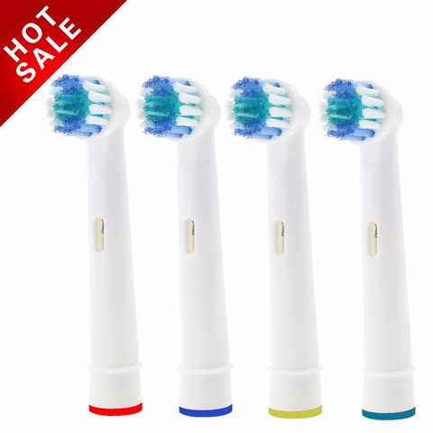 4x Replacement Brush Heads For Oral-B Electric Toothbrush Fit Advance Power/Pro Health/Triumph/3D Excel/Vitality Precision Clean ► Photo 1/4