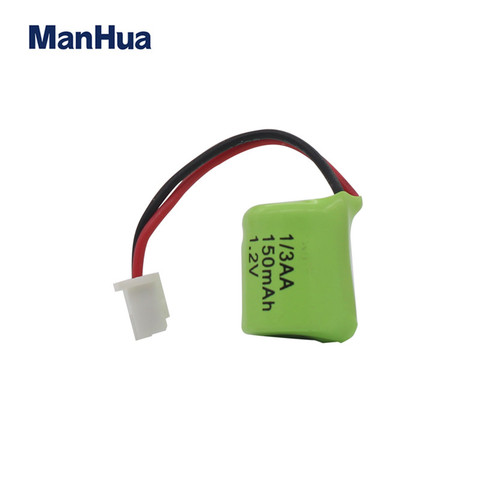 Manhua 150mAh  1/3AAAA Batteries 1.2v Rechargeable nicd Battery 1.2V Ni-Cd aa Baterias bateria recarga ► Photo 1/3