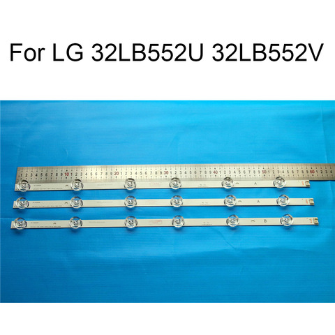 Brand New LED Backlight Strip For LG 32LB552U 32LB552V 32 LCD TV Repair LED Backlight Strips Bars A B Strip With Thermal tape ► Photo 1/5