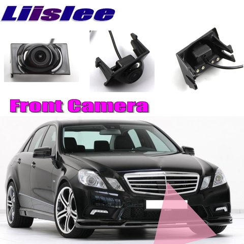 LiisLee Car Front Camera For Mercedes-Benz E-Class W212 2009-2016 10 11 12 13 Front Grille CAM DIY Manually Control Front Camera ► Photo 1/1