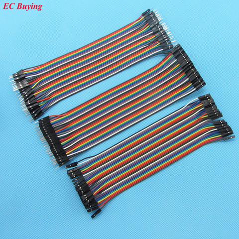 Dupont line 120pcs 20cm male to male + male to female and female to female jumper wire Dupont cable ► Photo 1/1