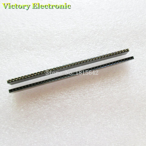 10PCS/Lot Female Pin Header Strip 40 Pin 2.54 mm Single Row Female Pin Header ► Photo 1/1