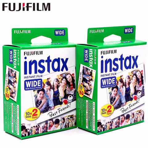 Incarijk borduurwerk gas Price history & Review on Genuine 40 sheets Fujifilm Instax Wide White edge  Film for Fuji Instant Photo paper Camera 300/200/210/100/500AF | AliExpress  Seller - Letoms Photography Store | Alitools.io
