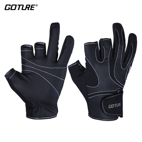 Goture VANGUARD Winter Fishing Gloves Men/Women 3-Cut Fingers Neoprene&PU  Anti-slip Breathable Glove for Fishing Hunting Outdoor - Price history &  Review, AliExpress Seller - Goture Official Store
