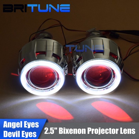 h7 bi-xenon projector lens kit h7