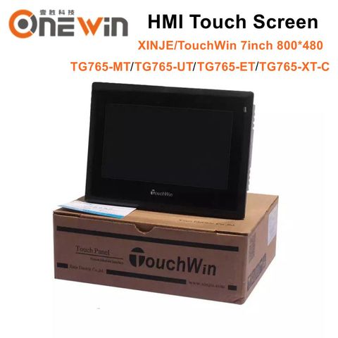 XINJE TouchWin TG765-MT TG765-UT TG765-ET TG765-XT-C HMI Touch Screen 7 inch 800*480 ► Photo 1/3