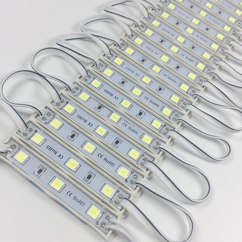 10PCS/Lot LED Module 5054 3 LED DC12V Waterproof Advertisement Design LED Modules White Color Super Bright Lighting ► Photo 1/5