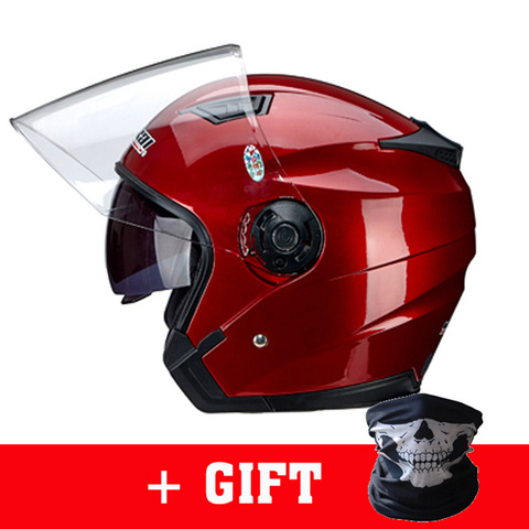 New Vintage Motorcycle Helmet Four Seasons Motorbike Open Face