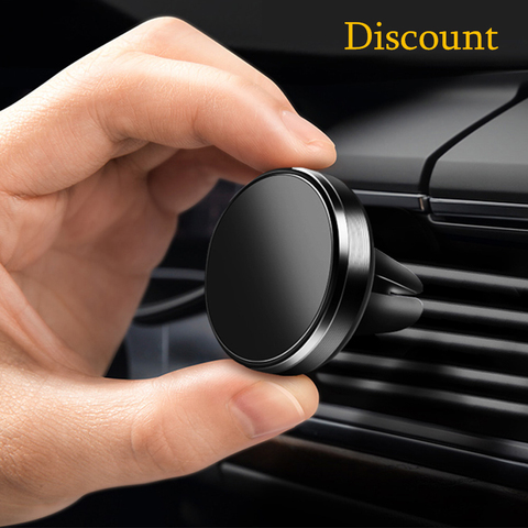 SYRINX Holder For Phone In Car Mobile Fastening Stand For iPhone X XS 6s 7 Xiaomi Huawei Smartphone Magnetic Magnet Auto Support ► Photo 1/6