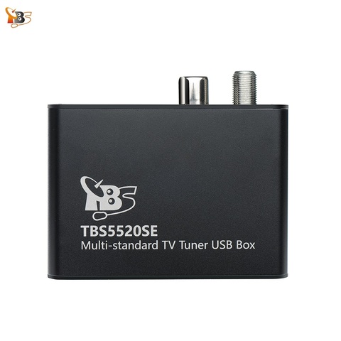 TBS5520SE Multi-standard Universal TV Tuner USB Box for Watching and Recording DVB-S2X/S2/S/T2/T/C2/C/ISDB-T FTA TV on PC ► Photo 1/6