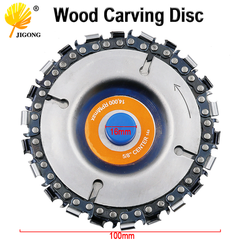4 Inch Grinder Disc and Chain 22 Tooth Fine Abrasive Cut Chain For 100/115 Angle Grinder ► Photo 1/6