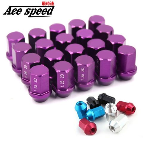 Car Wheel Racing Lug Nuts for rays Billet Aluminum L:35mm For Toyota Mitsubishi HONDA CIVIC ACURA INTEGRA FORD ► Photo 1/1