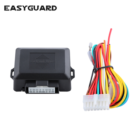 EASYGUARD Quality Universal 4 door power window closer module automatic rolling up windows compatible car alarm system ► Photo 1/6