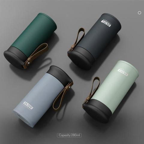 OWNPOWER Quality Double Wall Stainless Steel Vacuum Flasks 280ml Car Thermo Cup Coffee Tea Travel Mug Thermol Bottle Thermocup ► Photo 1/5