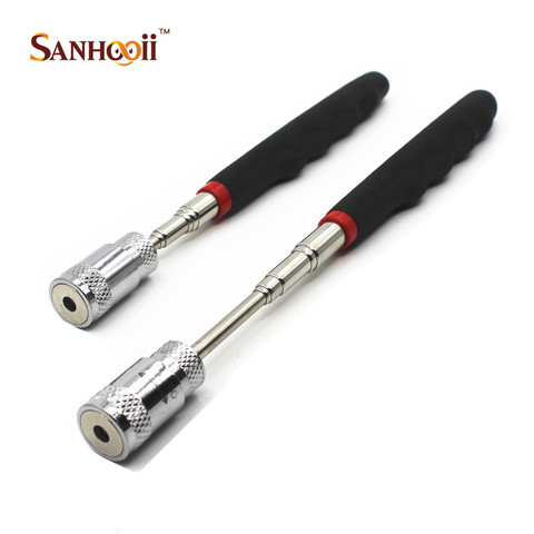 SANHOOII Portable Extending Strong Magnetic Pick Up Stick With Light 19.2-79cm Pickup Telescopic Magnet Rod Tools ► Photo 1/6