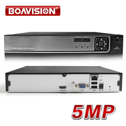 8CH 16CH 5MP CCTV NVR H.265 / H.264 Motion Detect CCTV Network Video Recorder FTP ONVIF For IP Camera Security System ► Photo 1/6