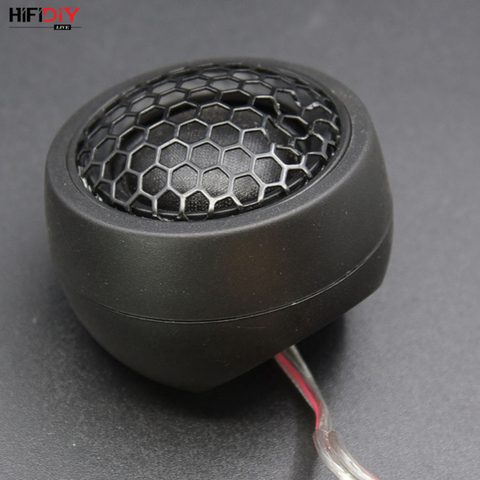 HIFIDIY LIVE Car acoustics audio black silk membrane 1 Inch plastic frame treble speaker unit  4 OHM 30W Loudspeaker NT25 ► Photo 1/6