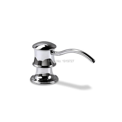New Commercial Cool Hand 100% Solid Brass Liquid Dish Built In Kitchen Sink Soap Dispenser, Polishing Soap and Lotion Dispenser ► Photo 1/5