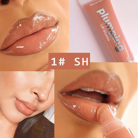 Wet Cherry Gloss Plumping Lip gloss Lip Plumper Makeup Big Lip Gloss Moisturizer Plump Volume Shiny Vitamin E Mineral Oil ► Photo 1/6