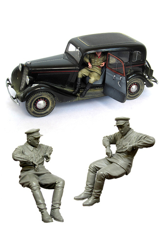 [tuskmodel] 1 35 scale resin figures kits driver ► Photo 1/1