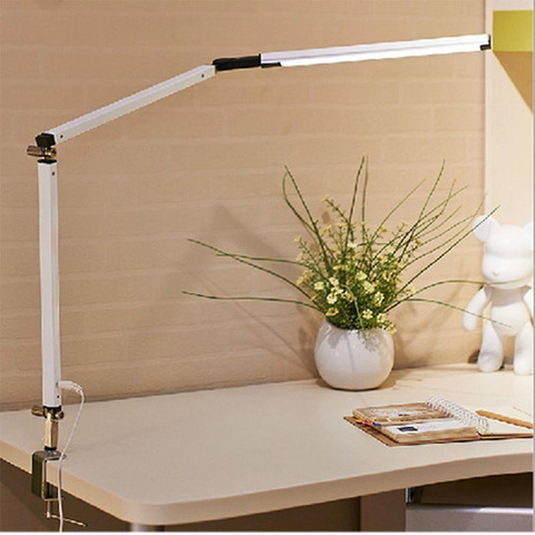 Creativity LED Desk Lamp Architect Task Lamp Metal Swing Arm Dimmable Table Lamp with Clamp Highly Adjustable Workbench Light ► Photo 1/6