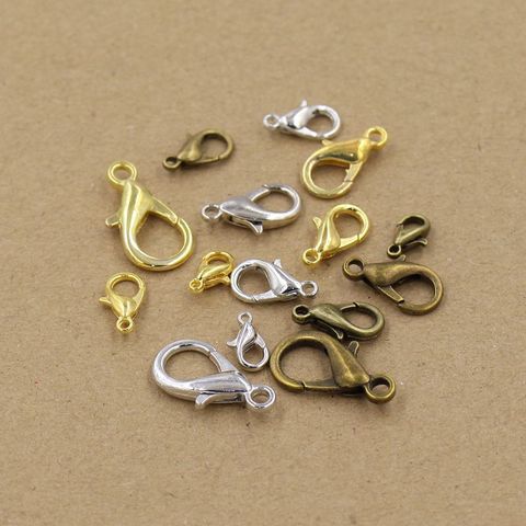 (100 pieces/pack) Multi-specification Lobster clasp for DIY bracelet necklace Accessories Jewelry Clasps ► Photo 1/1