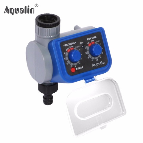 Electronic Automatic Solenoid Valve Garden Home Irrigation Water Timer With Delay Function #21003 ► Photo 1/6