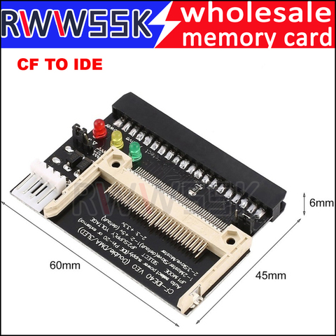 Compact Flash CF card To 3.5 Female 40 Pin cf to IDE Adapter ► Photo 1/2
