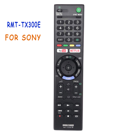 New RMT-TX300E Remote Control For Sony RMTTX300E LED LCD Bravia Smart TV KDL-43WE750 KDL-43WE753 4K HDR Ultra HD Android TV ► Photo 1/3