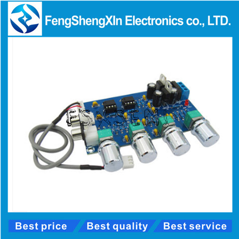 NE5532 Stereo Pre-amp Preamplifier Tone Board Audio 4 Channels Amplifier Module 4CH CH Control Circuit Telephone Preamp ► Photo 1/1