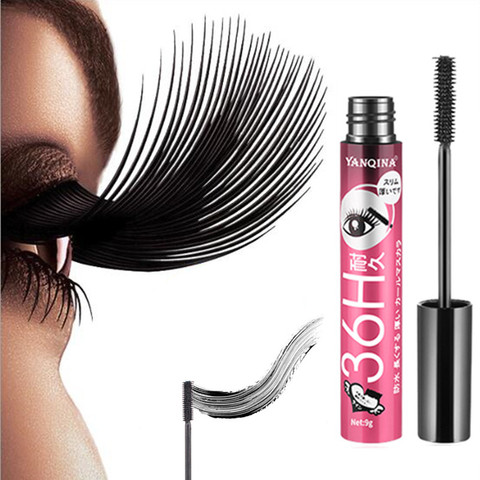 4D Smudge-proof Mascara Waterproof Eyelash Fiber Black Ink Rimel Curling Eye Lash lengthening Makeup Extension Volume Mascara ► Photo 1/6