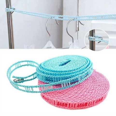 3m/5m Clotheslines  Outdoor Travel Business Clothesline Laundry Non-slip Washing Clothes Line Rope ► Photo 1/6