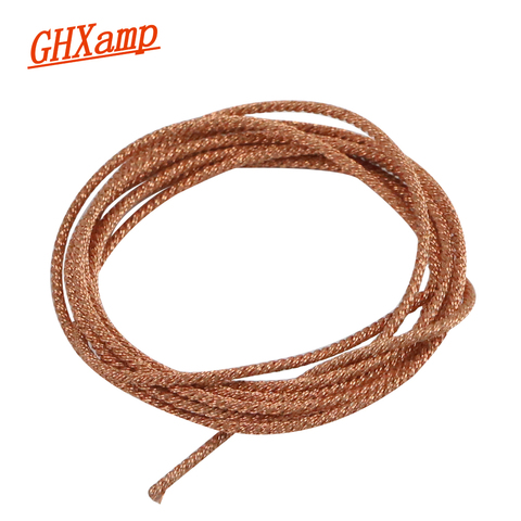 GHXAMP 1Meter 8 Strand Stage Speaker Lead Wire Braided Copper Wire For 5