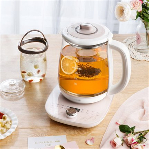 YSH-C18S2 Electric kettle with glass thickness polymerization automatic temperature control pot 1000W Power Food grade glass220V ► Photo 1/1