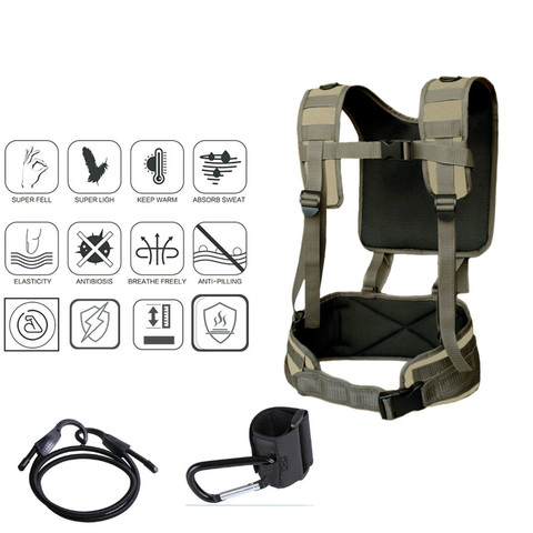 Metal Detector Generic Detecting Harness Sling for underground Metal Detectors Pro-Swing 45 Support Bounty Hunter GPX ► Photo 1/1