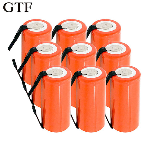 GTF 1.2V 2800Mah SC Ni-CD battery rechargeable batteria replacement Cells with tab an Extension Cord Processed Drop shipping ► Photo 1/6