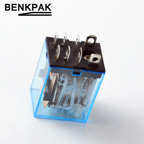 10A general purpose relay LY2NJ with LED lamp 8 pins dpdt relais 12v 24v 110v 220v ► Photo 1/1