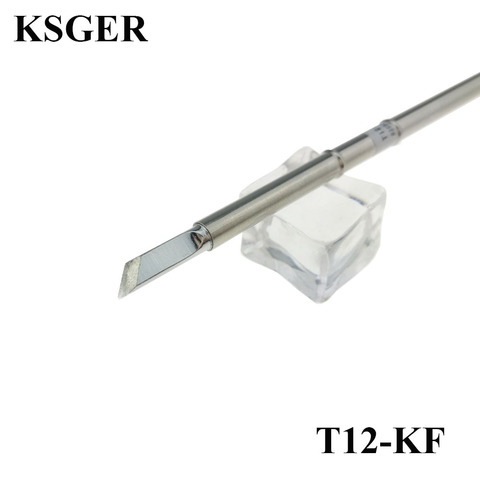 KSGER T12-KF Electronic Soldering Tips Series Iron Solder Tip Welding Tools 220v 70W FX-951 Soldering Station 200c-450c ► Photo 1/6