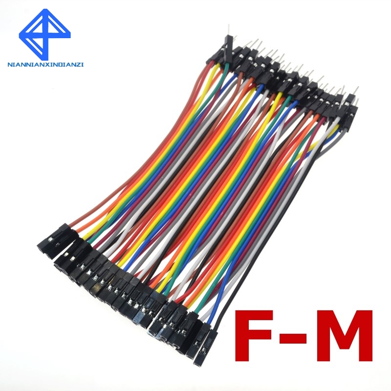 40PIN Dupont wire jumper cables 20cm 2.54MM male to male 1P-1P For Arduino D 