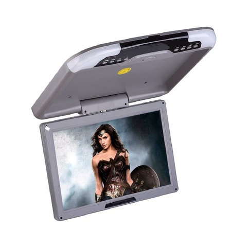 13 Inch LCD TFT Car Ceiling  Monitor Roof Flip Dowm Monitors Automobile Ceiling Digital Wide Screen Monitors ► Photo 1/6