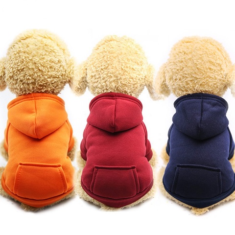 Fashion Pet Clothes For Dogs Coat Jackets Cotton Hoodies Dog Clothes Puppy Pet Overalls For Dogs Cat Clothing Pets Outfit S225 ► Photo 1/6