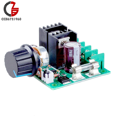 400W 10A DC 12V-40V PWM DC Motor Speed Controller Regulator Fan Speed Control Dimmer Switch Governor Reverse Polarity Protection ► Photo 1/6