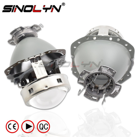 Sinolyn E55 Headlight Lens Tuning For Audi A6 C6/BMW E60 X5 E53 E61 E65 E85/Benz W211 W212 D1S D2S D4S Projector Light Accessory ► Photo 1/6